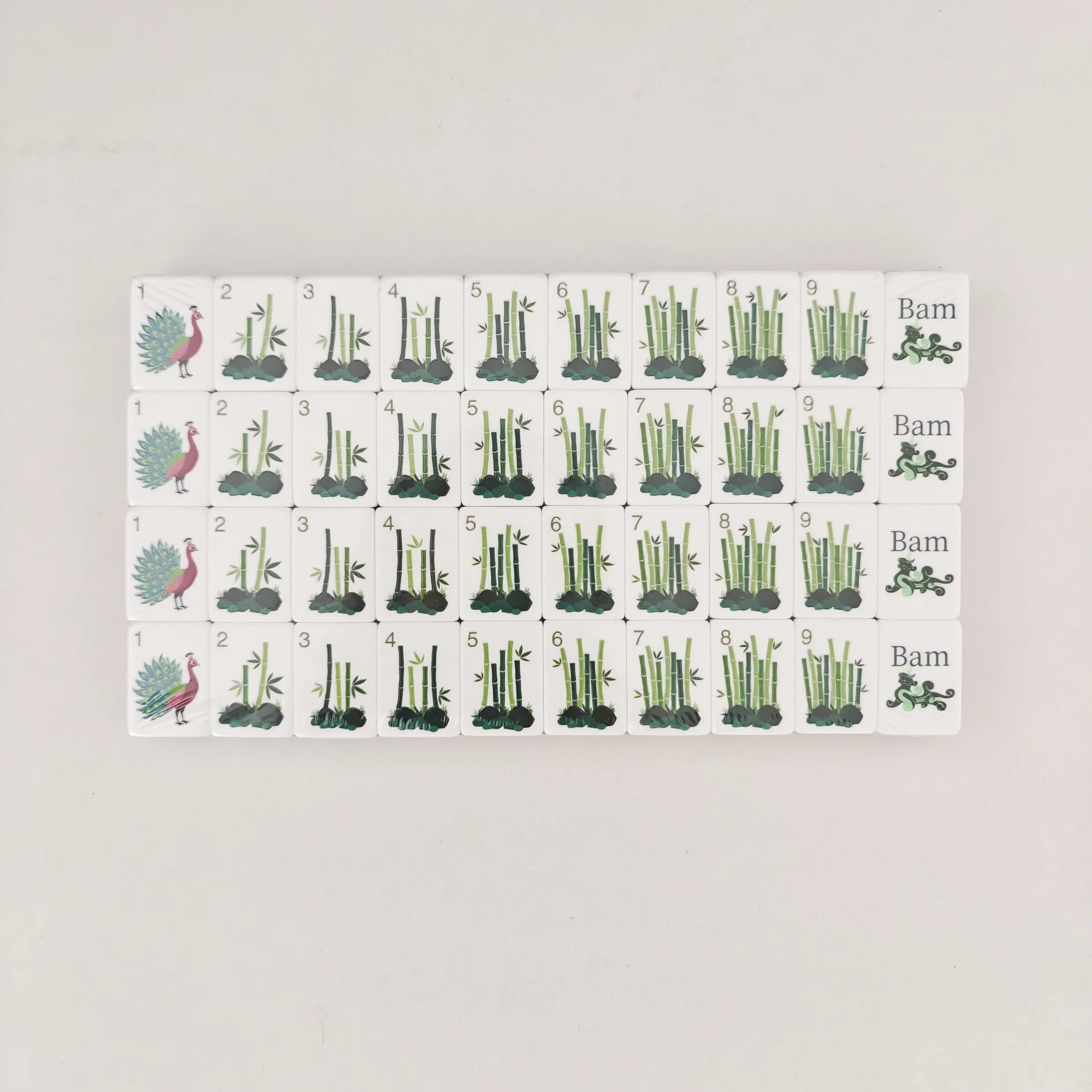 OMHJGO MAHJONG: Pagoda Breeze Mahjong Tiles - Image 5